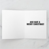 ALLONS-Y BRANDON ! CARTES DE NOËL GÉANTES DU PÈRE  (Intérieur)
