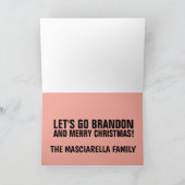 ALLONS-Y BRANDON ! CARTES DE NOËL SUR MESURE OVERS (Intérieur)