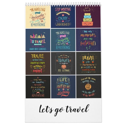 Allons-y Calendrier de voyage (Protection)