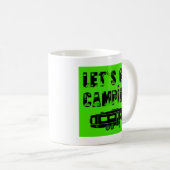 Allons-y Camping - Mug de café 5e roue (Devant droit)