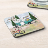 Allons-y Dessous de verre de camping (Côté gauche)