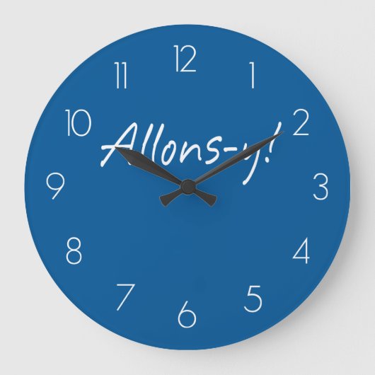 Allons-y Grote Klok (Voorkant)