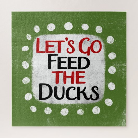 Allons-y nourrir le Puzzle des canards (Vertical)