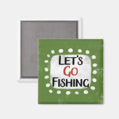Allons-y Pêcher Refrigerator Magnet (Recto/Verso)