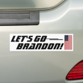 Allons-y Sticker Brandon Bumper (En voiture)