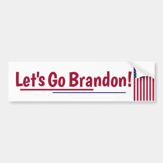 Allons-y Sticker Brandon Bumper (Devant)
