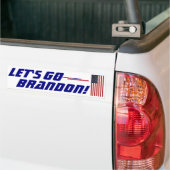 Allons-y Sticker Brandon Bumper (Sur camion)