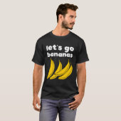 Allons-y, t-shirt bananes (Devant entier)