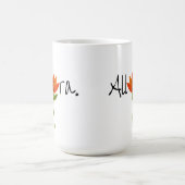 Allora met Lily Koffiemok (Center)