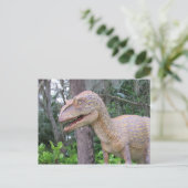 Allosaurus - Dinosaur - Leerkaart Briefkaart (Staand voorkant)