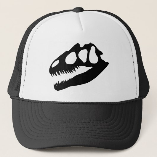 ALLOSAURUS SKULL TRUCKER PET (Voorkant)