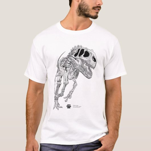 Allosaurus T-shirt (Voorkant)