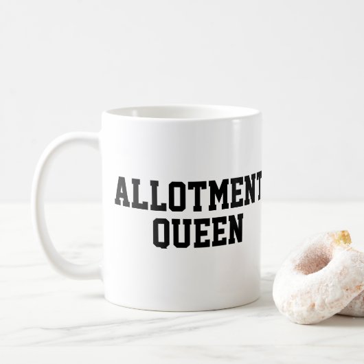 Allotment Queen-mok Koffiemok (Met donut)
