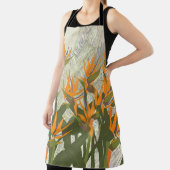 Allover Bird of Paradise Imprimer Tablier (Insitu)