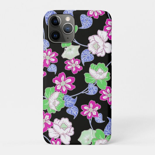 allover bloemen Case-Mate iPhone case (Achterkant)