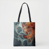 Allover Fractal Print Tas (Voorkant)