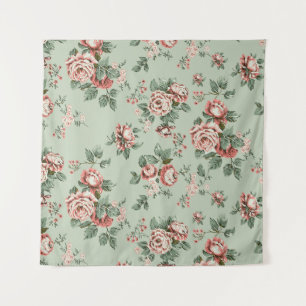 Allover multi motief bloemen ornament Naadloos pat Wandkleed