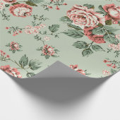 Allover multi motif flowers ornament Seamless patt Cadeaupapier (Hoek)