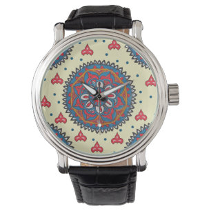 allover-ontwerp horloge