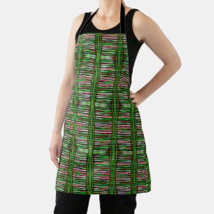 Allover Print Schort Strepen #1