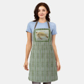 Allover Print Schort Zee Schildpad #1 (Gedragen)