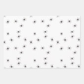 Allover Spinnen Halloween Inpakpapier Vel (Voorkant 3)