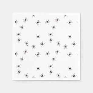 Allover Spinnen Halloween Servet