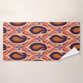 Allover traditionnel Designart, arrière - plan, dé (Serviette de bain)