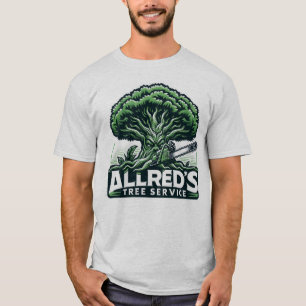 Allred's Tree Service Professional Logo T-shirt