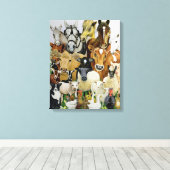 Allsorts Canvas Afdruk (Insitu (Houten vloer))