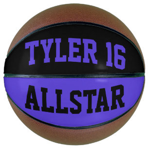 Allstar Black en Violet Basketbal