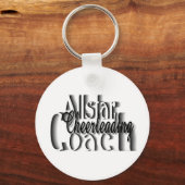allstar cheerleading coach sleutelhanger (Voorkant)