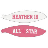 Allstar Pink en White Basketbal (Panelen)
