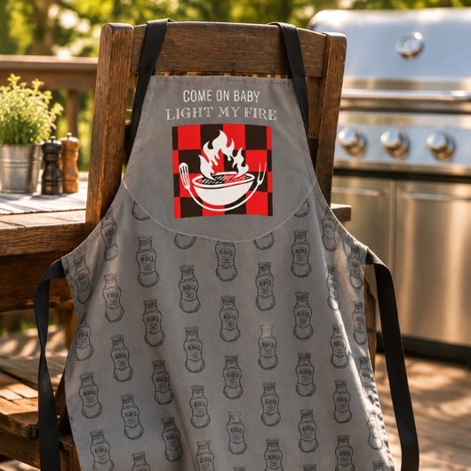 Allumer mon tablier principal de grill incendie