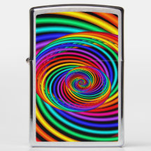 Allumeur en spirale d'arc-en-ciel