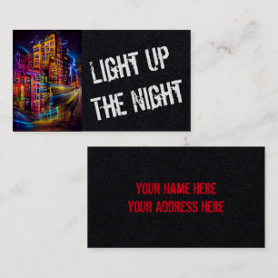 Allumez La Nuit 1 - Carte de visite Vive