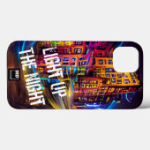 Allumez La Nuit 1 - coque iphone Couleur Vive (Verso (horizontal))