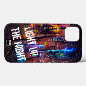 Allumez La Nuit 3 - coque iphone Couleur Vive (Verso (horizontal))