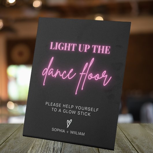 Allumez le plancher de danse | Signe de bâtonnet