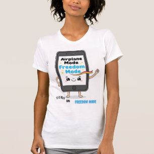 allumez le t-shirt de liberté