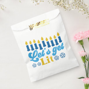 Allumons la fête ! Sacs de faveur