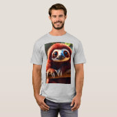 "Allure Distinctive : T-shirt style design unique" (Devant entier)