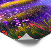 Allure van het Violet Swamp Poster (Hoek)