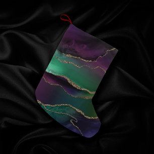 Allurinegeur   Donkere Jewel-beendersteen Gold-bee Kleine Kerstsok