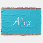 Alluring Aqua Deken (Voorkant)