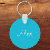 Alluring Aqua Sleutelhanger (Voorkant)