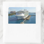 Alluring Bow 2 Rechthoekige Sticker (Tas)