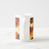 Alluring Camel Face Porselein Kop (Achterkant)