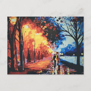 Ally by the Lake Painting Carte postale de Freyja