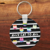 Ally Cat aan allen Sleutelhanger (Voorkant)